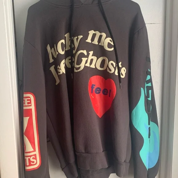 Kanye West Lucky Me I See Ghosts hoodie size XXL